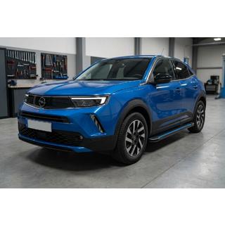 Maya Blue sivuportaat (2 kpl, alumiini) Opel Mokka 2021– kuva 1