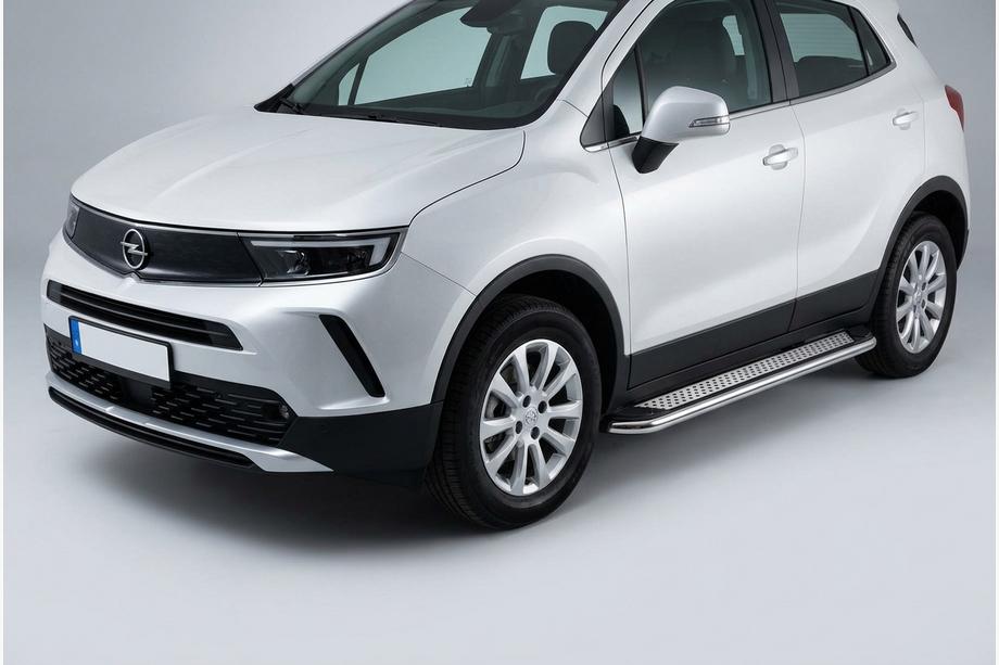 Opel Mokka 2021– Sivuporraslaudat Maydos V2 (2 kpl, alumiini) Image