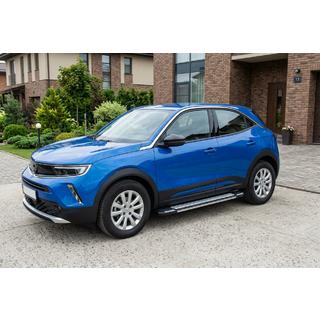 Rainbow sivuportaat (2 kpl, alumiini) Opel Mokka 2021– kuva 1