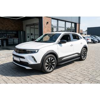 Allmond Black sivuportaat (2 kpl, alumiini) kuva 1