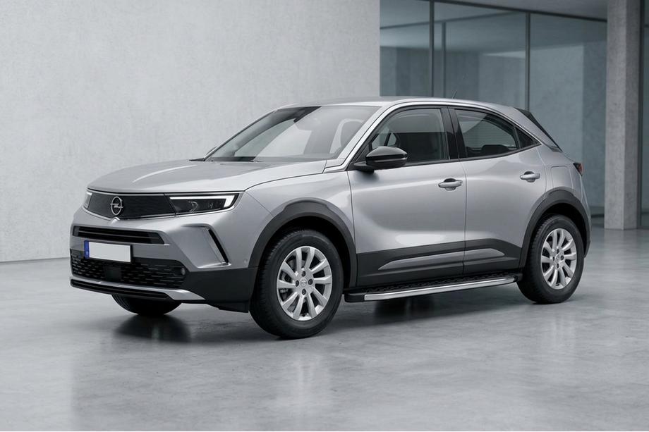 Opel Mokka 2021– BlackLine-sivuporrast (2 kpl, alumiini) Image