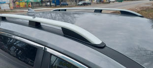 Nissan X-trail T32/Rogue 2014–2021 Skyport Grey kattokaiteet kuva 4