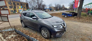 Nissan X-trail T32/Rogue 2014–2021 Skyport Grey kattokaiteet kuva 10