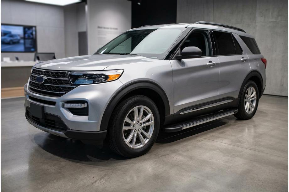 Ford Explorer 2019– Duru sivuportaat (2 kpl, alumiini) Image