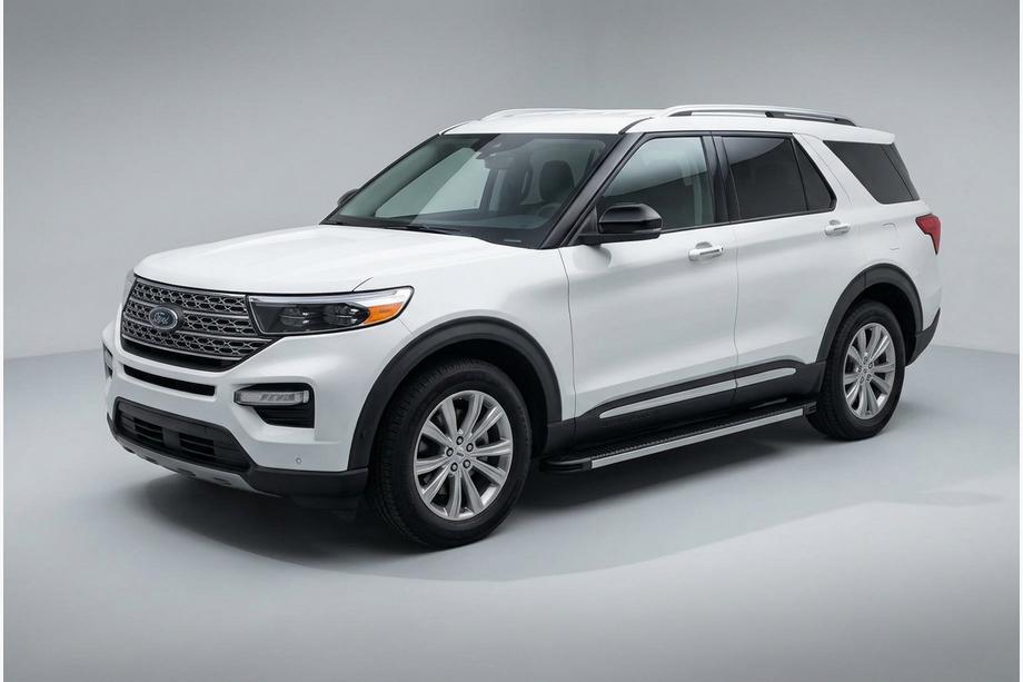 Ford Explorer 2019– Sivuportaat Maya V1 (2 kpl, alumiini) Image
