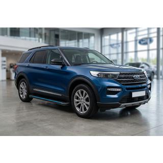 Maya Blue sivuportaat (2 kpl, alumiini) kuva 1