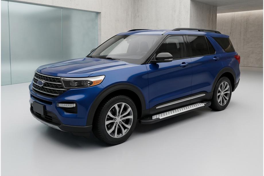 Ford Explorer 2019– Allmond Grey -sivukynnykset (2 kpl, alumiini) Image