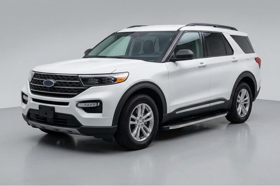 Ford Explorer 2019– BlackLine-sivuporrast (2 kpl, alumiini) Image