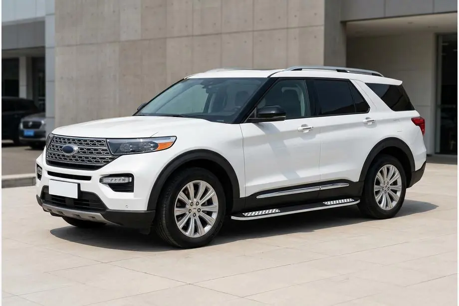 Ford Explorer 2019– Tayga V2 sivukynnykset (2 kpl, alumiini) Image