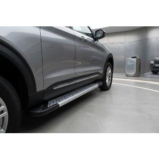 Sivuaskelmat Vision New Grey (2 kpl, alumiini) kuva 1