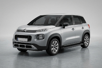 Citroen C-3 Aircross 2017–2024 Allmond Black sivuportaat (2 kpl, alumiini) kuva 1