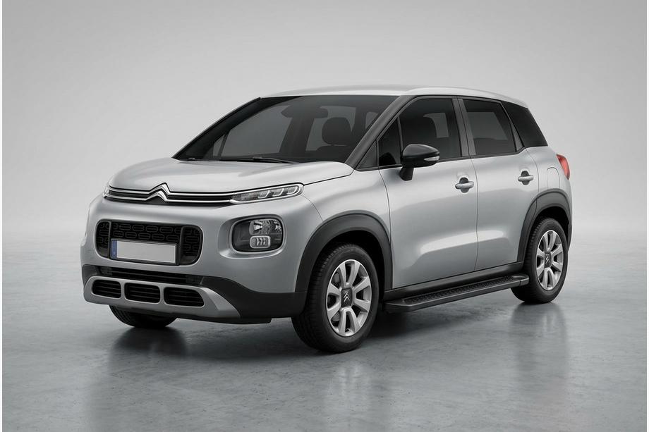 Citroen C-3 Aircross 2017–2024 Allmond Black sivuportaat (2 kpl, alumiini) Image