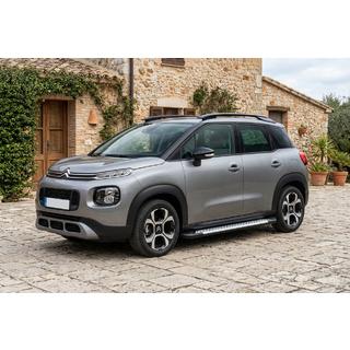 Allmond Grey -sivukynnykset (2 kpl, alumiini) Citroen C-3 Aircross 2017–2024 kuva 1