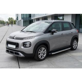 BlackLine-sivuporrast (2 kpl, alumiini) Citroen C-3 Aircross 2017–2024 kuva 1