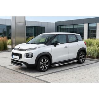 Tayga V2 sivukynnykset (2 kpl, alumiini) Citroen C-3 Aircross 2017–2024 kuva 1