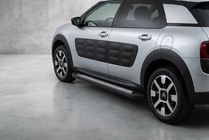 Citroen Cactus 2014–2020 Sivuporrastangot Vision New Black (2 kpl, alumiini) kuva 1
