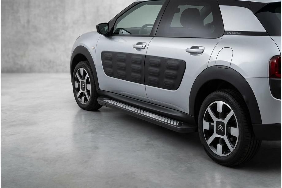 Citroen Cactus 2014–2020 Sivuporrastangot Vision New Black (2 kpl, alumiini) Image