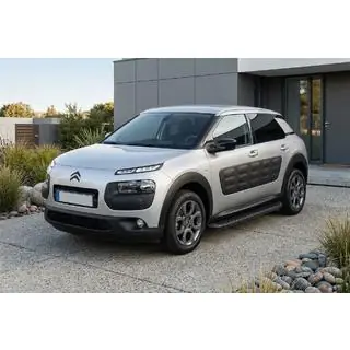 Sivukynnykset Tayga Black (2 kpl, alumiini) kuva 1