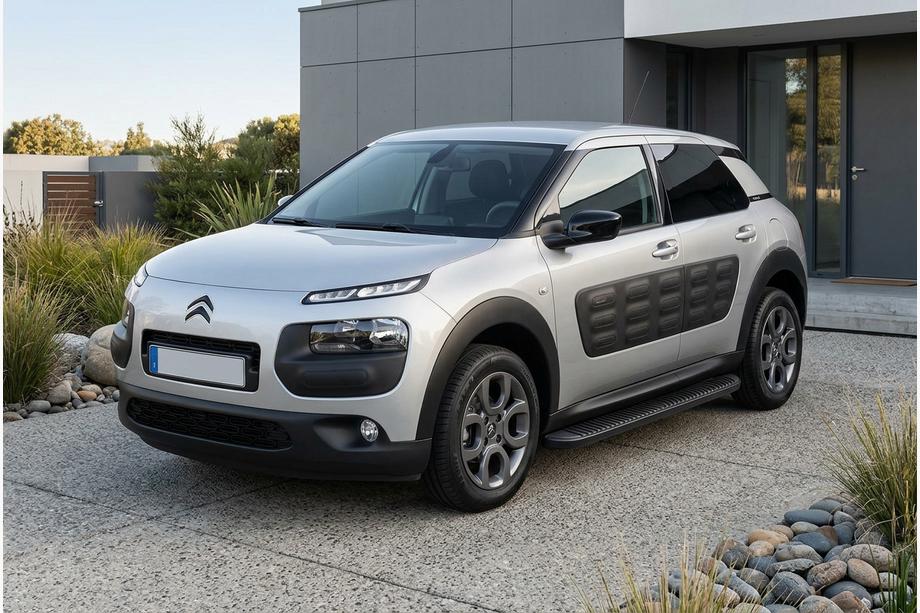 Citroen Cactus 2014–2020 Sivukynnykset Tayga Black (2 kpl, alumiini) Image