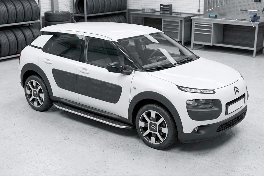 Citroen Cactus 2014–2020 Sivuporraslaudat Fullmond (2 kpl, alumiini) Image