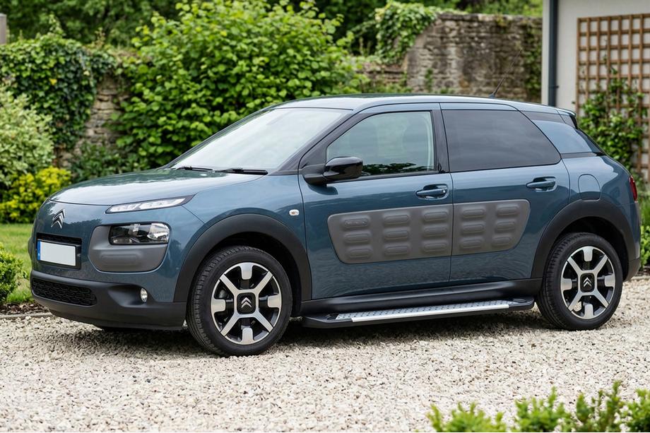 Citroen Cactus 2014–2020 Allmond Grey -sivukynnykset (2 kpl, alumiini) Image