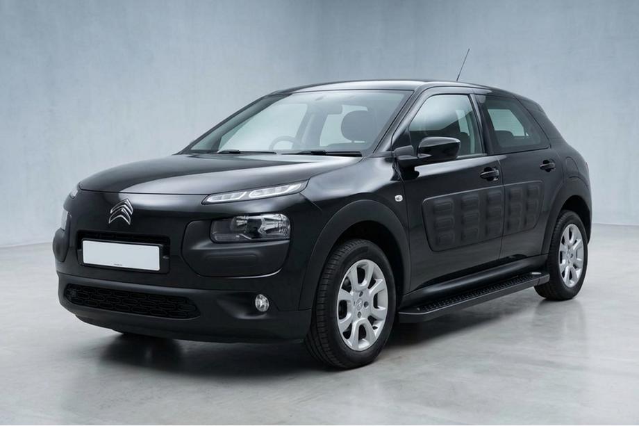Citroen Cactus 2014–2020 Allmond Black sivuportaat (2 kpl, alumiini) Image