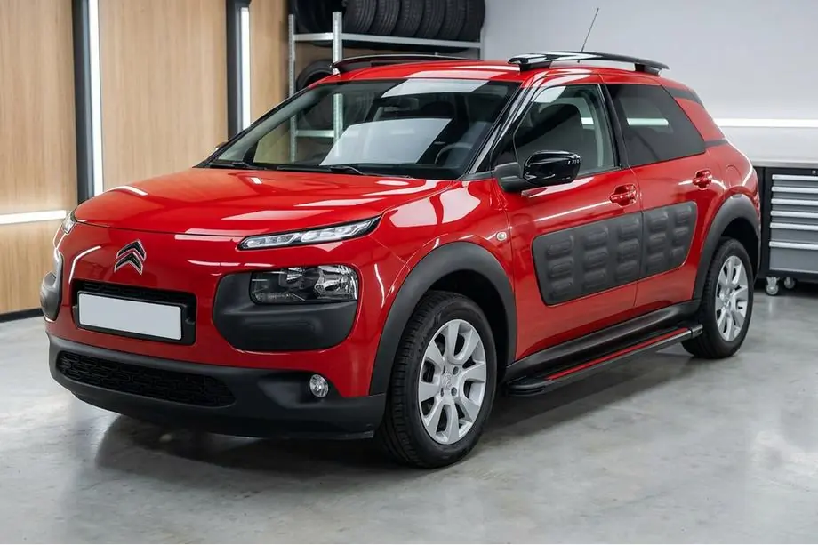 Citroen Cactus 2014–2020 Sivuporrassarja Maya Red (2 kpl, alumiini) Image