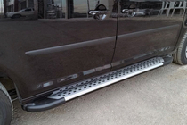 Volkswagen Caddy 2020– Allmond Grey -sivukynnykset (2 kpl, alumiini) kuva 1