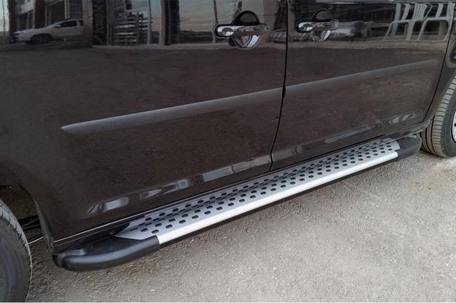 Volkswagen Caddy 2020– Allmond Grey -sivukynnykset (2 kpl, alumiini) Image