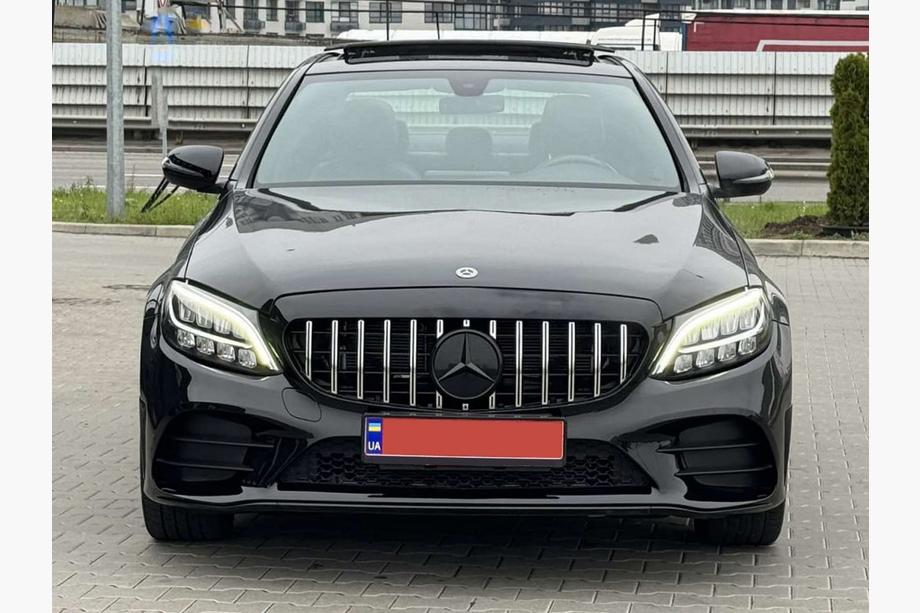 Mercedes C-class W205 2014–2021 Ajovalot eteen (2 kpl, ilman ohjainyksiköitä, facelift) Image