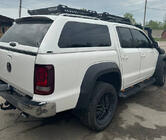 Volkswagen Amarok 2010–2022 Dakar V2 sivuportaat LED-valoilla (2 kpl, metalli) kuva 4
