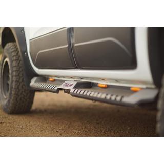Dakar V2 sivuportaat LED-valoilla (2 kpl, metalli) kuva 1