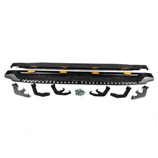 Sivuportaat Dakar V1 LED-valoilla (2 kpl, metalli) kuva 3