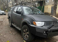 Mitsubishi L200 2015–2024 Dakar V2 sivuportaat LED-valoilla (2015-2019, 2 kpl, metalli) kuva 2