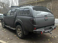 Mitsubishi L200 2015–2024 Dakar V2 sivuportaat LED-valoilla (2015-2019, 2 kpl, metalli) kuva 3