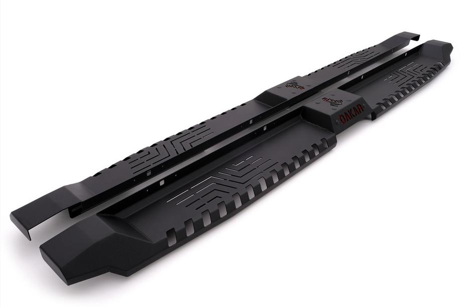 Isuzu D-Max 2011–2019 Dakar V2 sivuaskelmat ilman LED-valoja (2 kpl, metalli) Image