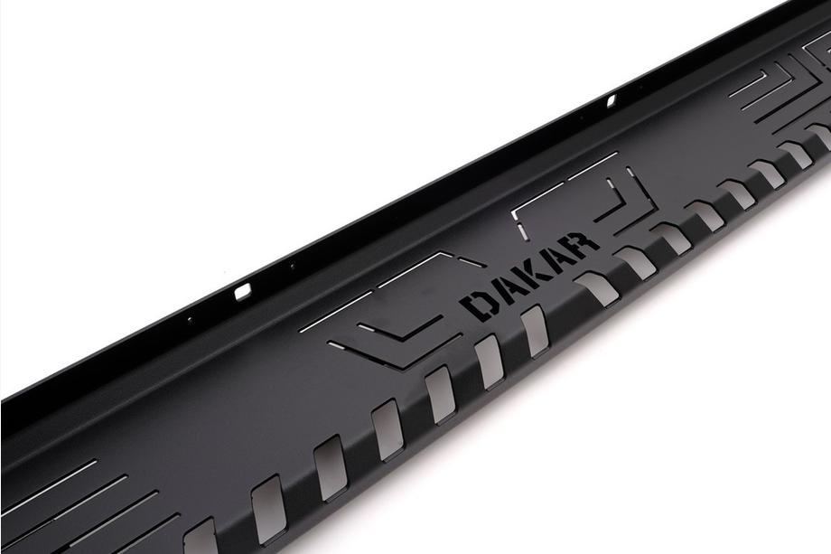 Isuzu D-Max 2011–2019 Dakar V1 sivuaskelmat ilman LED-valoja (2 kpl, metalli) Kuva 3