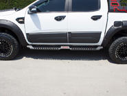 Ford Ranger 2011–2022 Astinlaudat Dakar V2 ilman LED-valoja (2 kpl, metalli) kuva 2