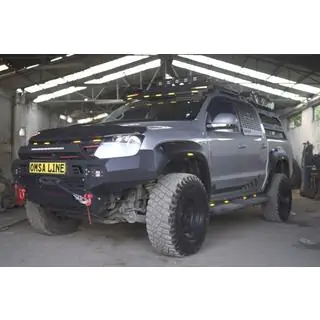 Lokasuojan levikkeen reunalista Dakar Volkswagen Amarok 2010–2022 kuva 2