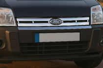 Ford Connect 2006–2009 Etumaskin listat (ruostumaton teräs) OmsaLine – italialainen ruostumaton teräs kuva 1