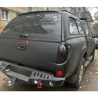 Vahvistettu takapuskuri Dakar V1 (2010-2015) Mitsubishi L200 2006–2015 kuva 2