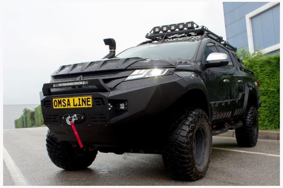 Mitsubishi L200 2015–2024 Etupuskuri ja pohjapanssari Dakar (2019+) Kuva 1