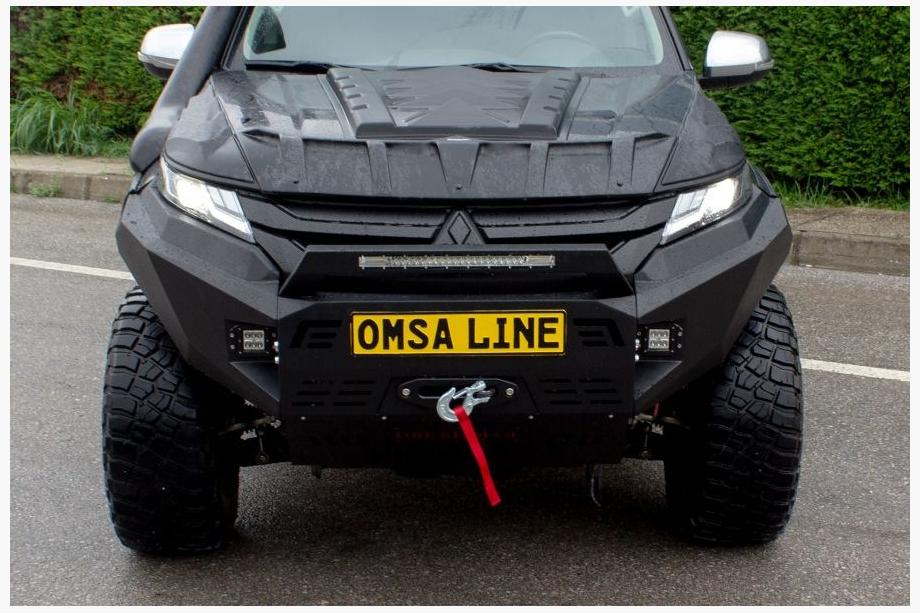 Mitsubishi L200 2015–2024 Etupuskuri ja pohjapanssari Dakar (2019+) Kuva 2