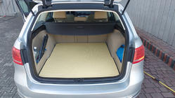 Volkswagen Passat B7 2012–2015 Tavaratilan matto (EVA, beige) SW kuva 3