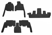 Chrysler Voyager 2001–2007 Automaton matot (3 riviä, EVA, mustat) kuva 13