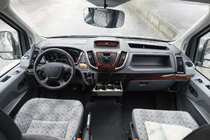 Ford Transit 2014– Kojelaudan koristelistat V2 Alumiini kuva 1