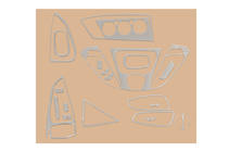 Ford Transit 2014– Kojelaudan koristelistat V2 Alumiini kuva 2