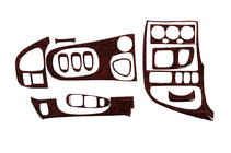Kia Shuma 1998–2001 Kojelaudan koristelista Tumma puu kuva 1
