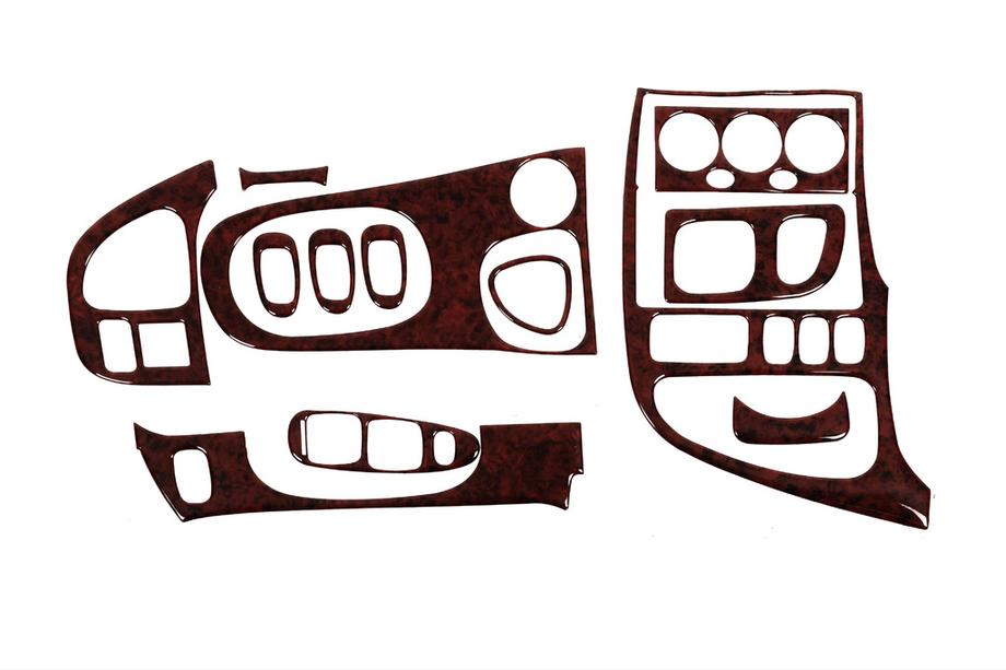 Kia Shuma 1998–2001 Kojelaudan koristelista Tumma puu Image
