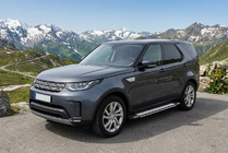 Land Rover Discovery V 2017– Rainbow sivuportaat (2 kpl, alumiini) kuva 1